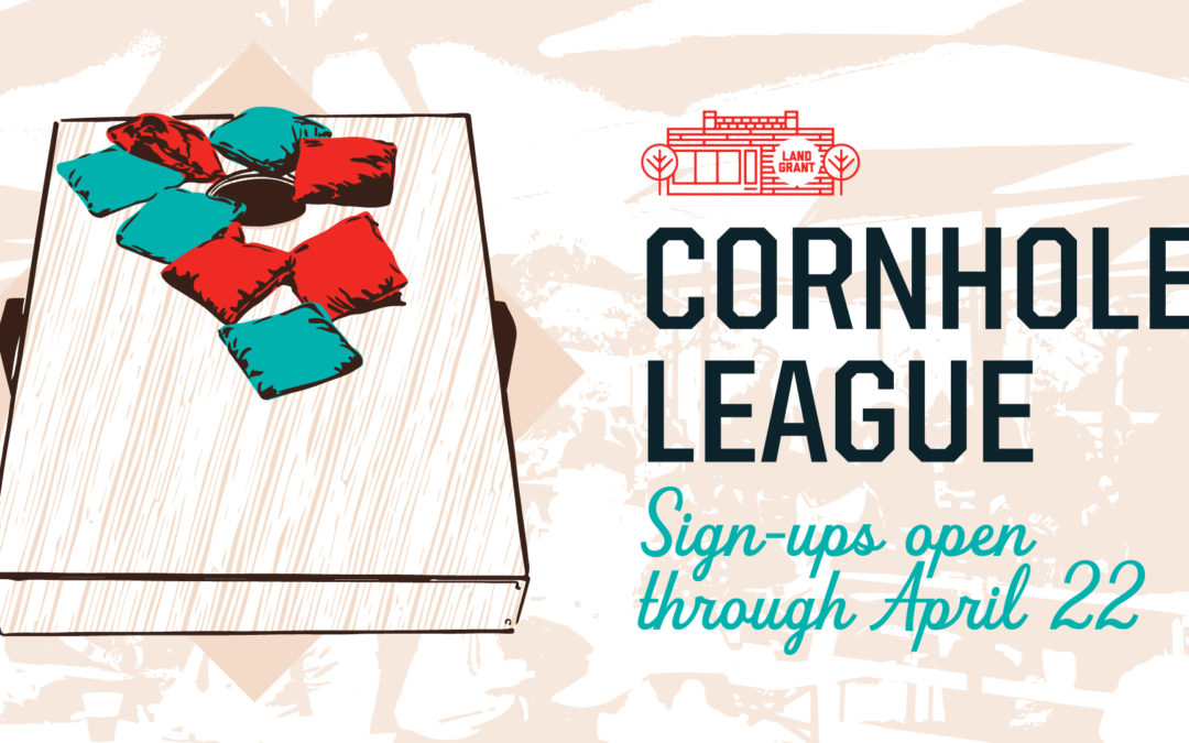 SIGN UP NOW: Monday Cornhole League, Starting June 6!